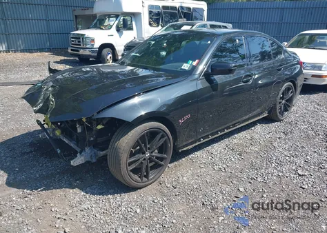 2020 BMW 330I xDrive z USA, uszkodzony, nr VIN 3MW5R7J0XL8B15375